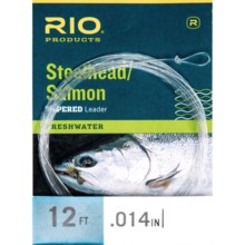 40%OFF 釣り糸 リオスチールヘッドやサーモンフライのリーダー - 12 ' Rio Steelhead and Salmon Fly Leader - 12'画像